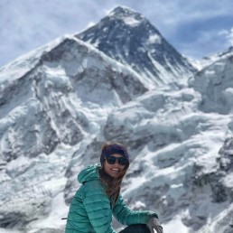 Fondatoarea Descopera Himalaya, Cristina Podocea, Everest