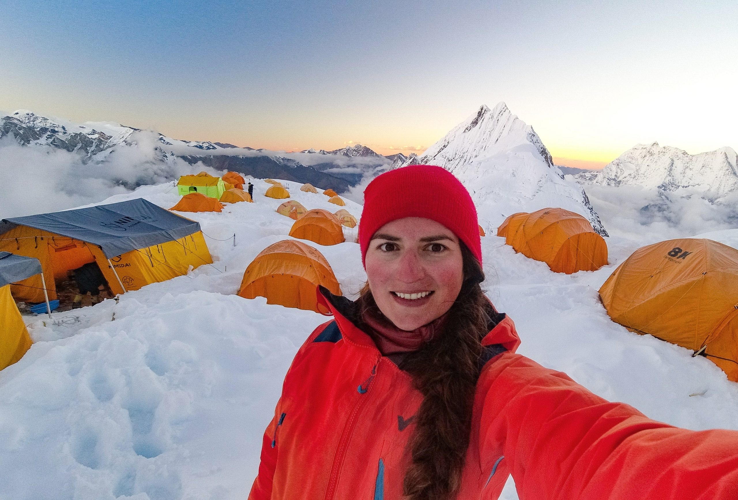 Lorena, Coroiu, varful Manaslu, Nepal, Himalaya, 8000m
